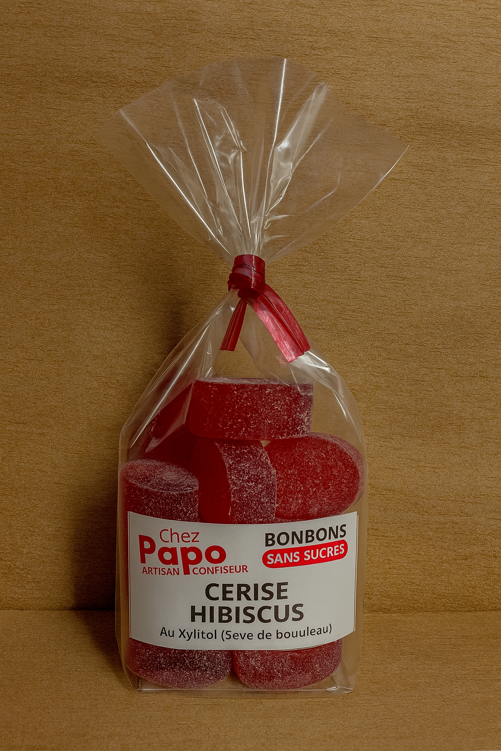 BERLINGOTS SANS SUCRES - CERISE & HIBISCUS